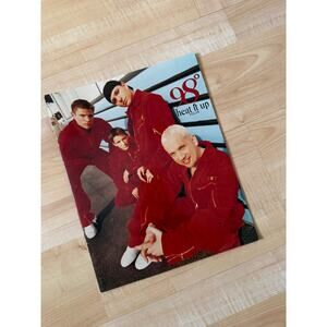 98° Degrees‎ Heat It Up Concert Tour Program 1999 Pop R&B
